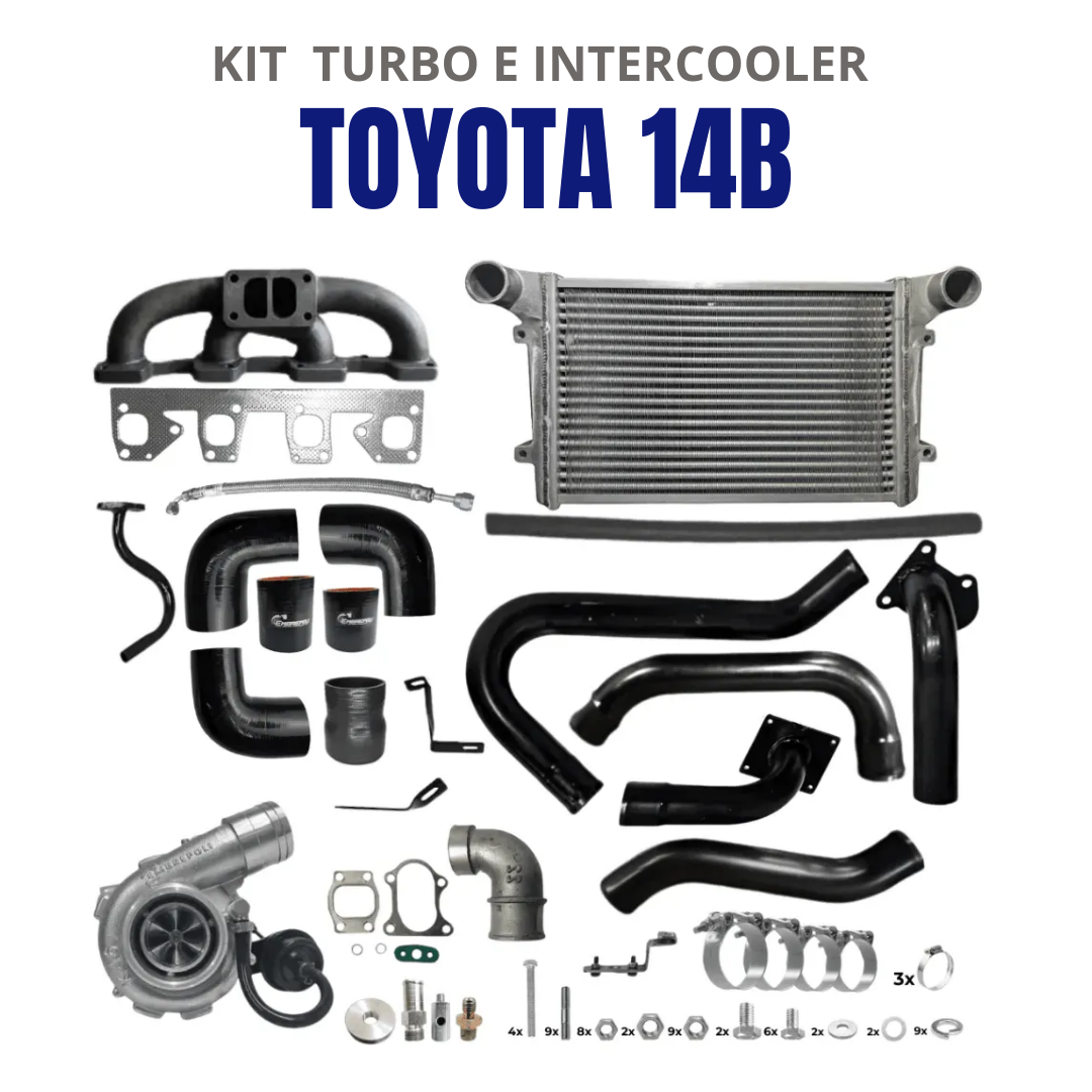 Kit Turbo Intercooler Bandeirante 14B