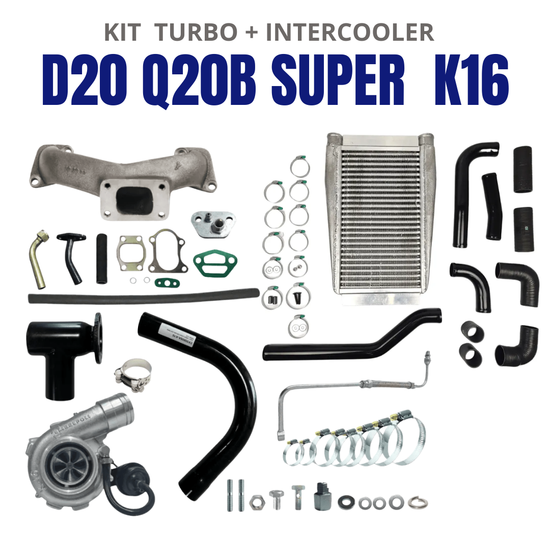 Kit Turbo + Intercooler D20 Q20B